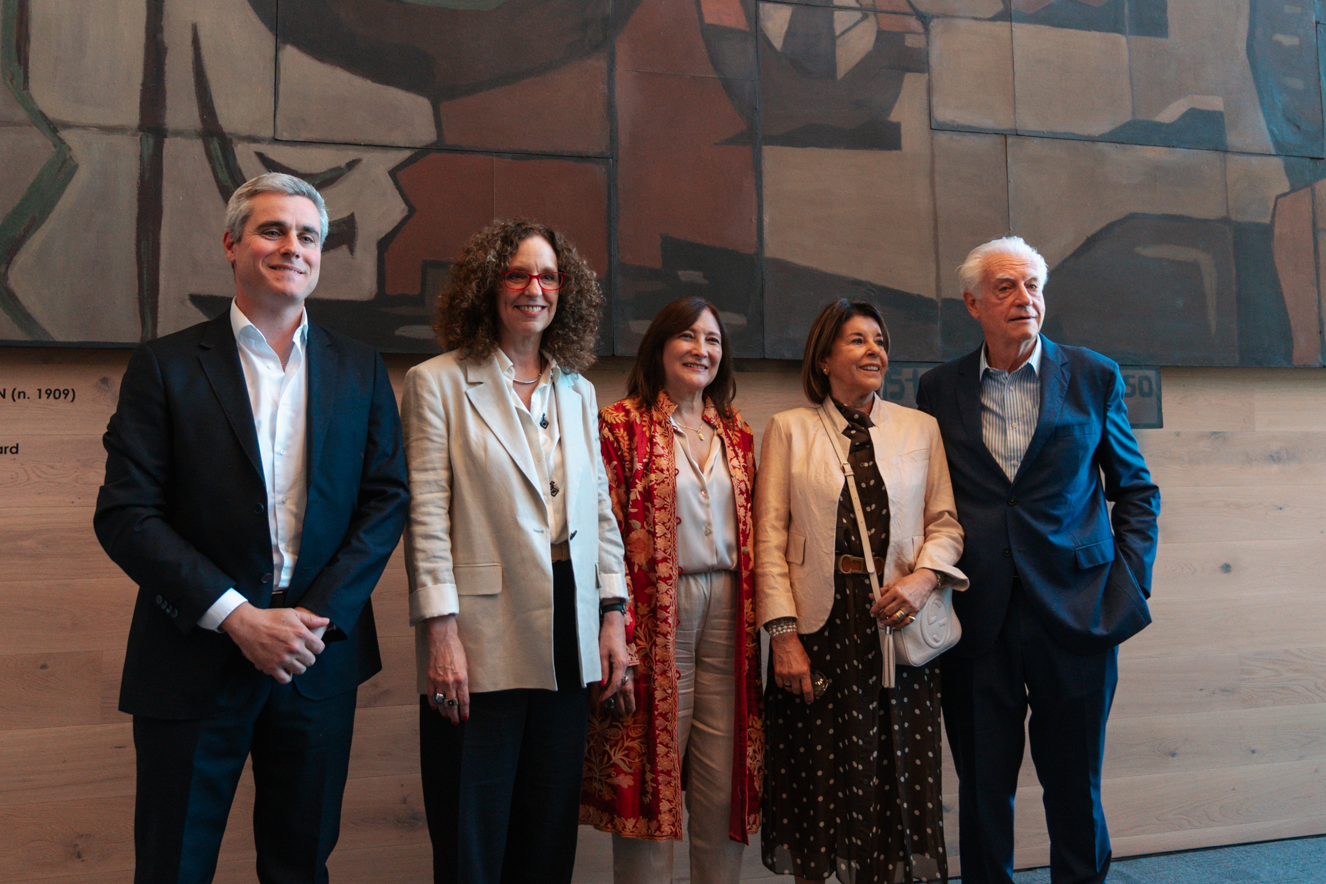 Martin Dovat, Orlando Dovat, Elaiza Pozzi y Verónica Parrado de Art/Co.